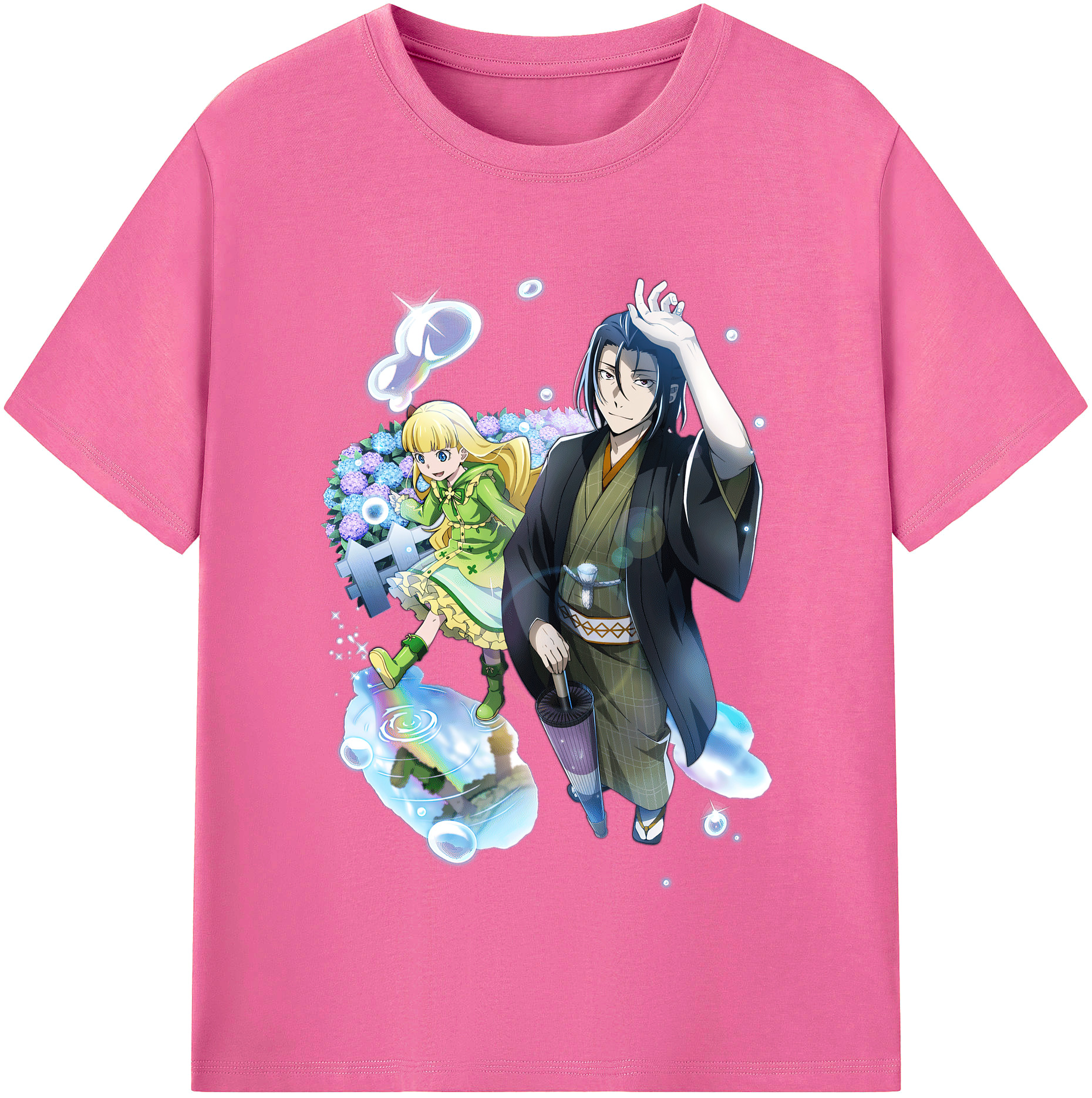 （画像用） 文豪ストレイドッグス Bungo Stray Dogs レディースカジュアルプリントTシャツ（綿100％）